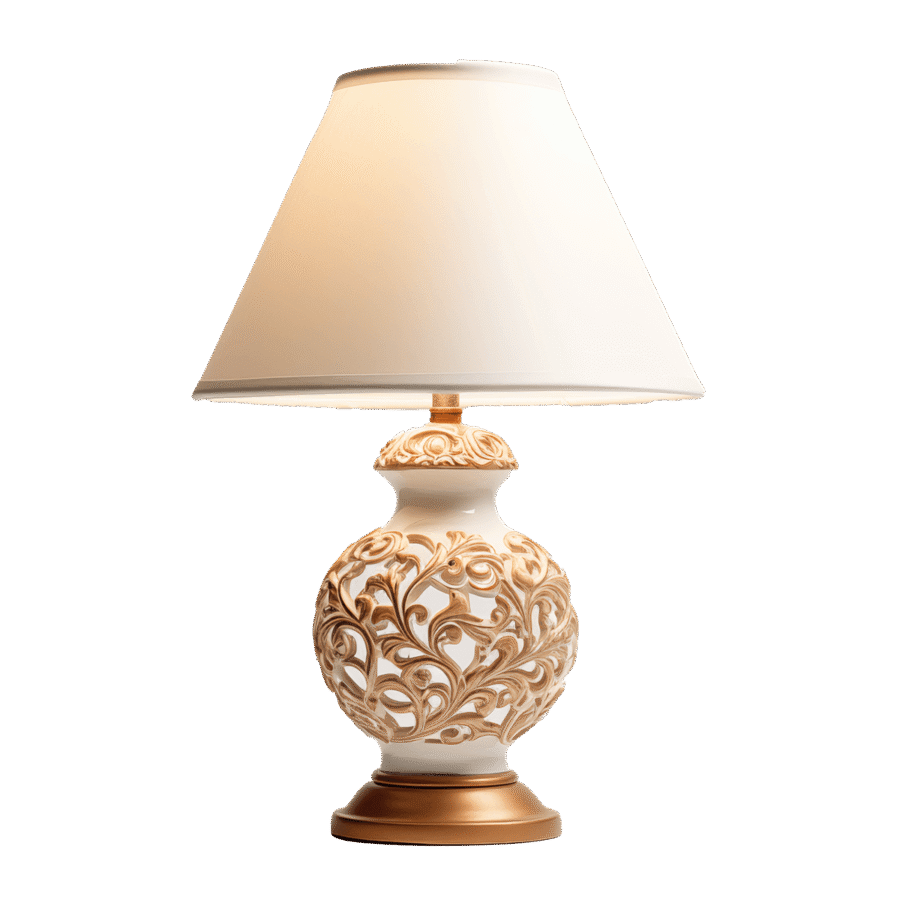 Modern Tapered Fabric Light