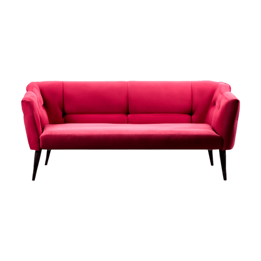 Modern Faux Leather Sofa