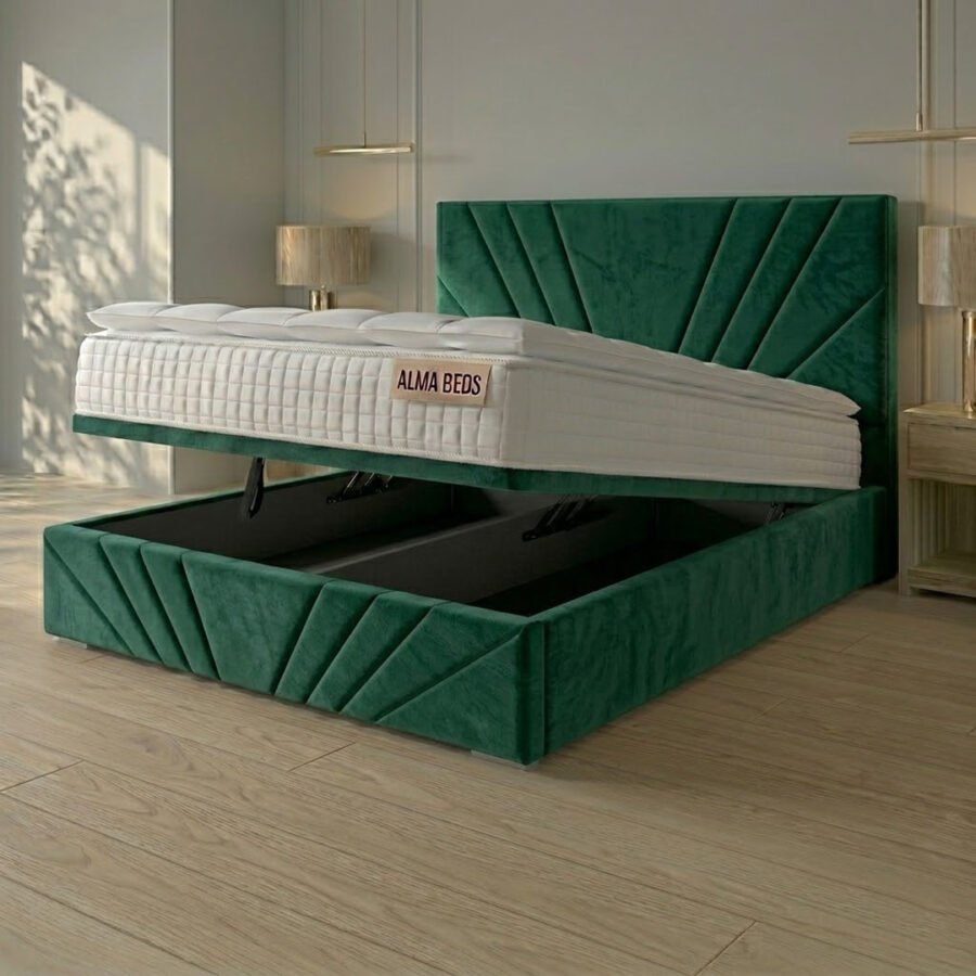Fiji Sunrise Ottoman Bed